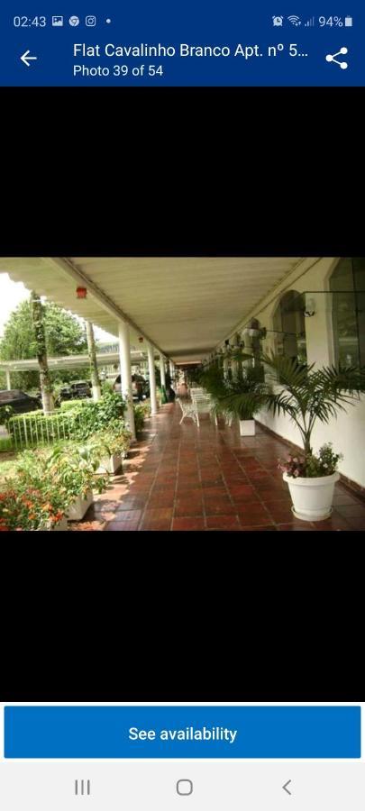Flat No Hotel Cavalinho Branco Aguas de Lindoia Exterior photo